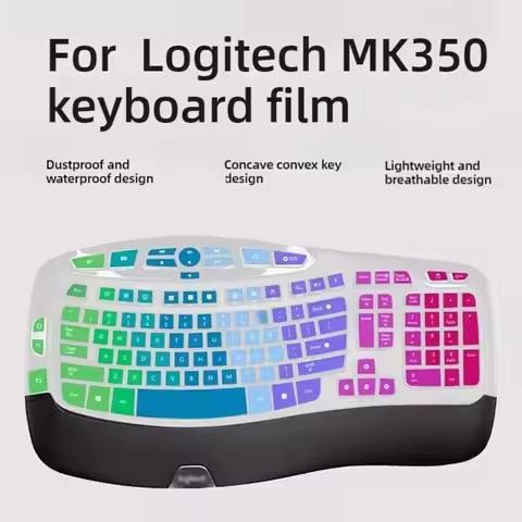 For Logitech M K350 Keyboard Protective Film For M K350 Wireless Bluetooth Keyboard Silicone Dustpro