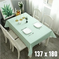 Motif Waterproof Table Cloth 137x180 CM PEVA Dining Table Mat Table Cover