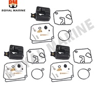 6H4-W0093 Carburetor Repair Kit 3 Sets For Yamaha Outboard 2T 40HP 50HP 6H4-W0093-02 6H4-W0093-03 6H