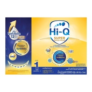 Hi-Q Super Gold Plus C ไฮคิว ซูเปอร์โกลด์ พลัส ซี ซินไบโอโพรเทก นมผงสูตร สูคร 1 และ สูตร 2 ขนาด 3000 g. (กดเลือกสูตรในตัวเลือก)