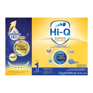 Hi-Q Super Gold Plus C ไฮคิว ซูเปอร์โกลด์ พลัส ซี ซินไบโอโพรเทก นมผงสูตร สูคร 1 และ สูตร 2 ขนาด 3000