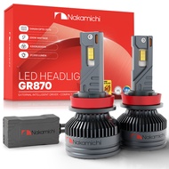 *1 Year Warranty* 2PCS Nakamichi Car LED Headlight/Foglight 200W H1 H4 H7 H11 9005 9006 9012 D2/D4 G
