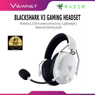 RAZER BlackShark V3 Gaming Headset White | Wireless & 3.5mm Wired | Esports Headphone | With Mic