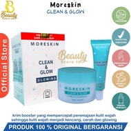 BS - Moreskin Clean And Glow Nasa Bpom Cream Perawatan Wajah Glowing