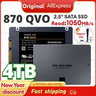 Original SSD 1TB 870 QVO 870EVO 500GB 250GB Internal Solid State Disk 2TB 4TB HDD Hard Drive SATA 3 2.5 For Laptop Computer/PS5