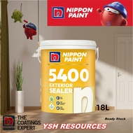 18L Nippon Paint 5400 - Wall Sealer / Cat Undercoat Dinding / Primer