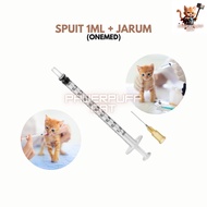 PPC Cat Food Syringe 1ml Animal Syringe Syringe Syringe Syringe Syringe Syringe Drinking Tool Vitami