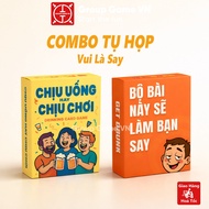 Combo Drinking Game You Can't Drink or Play + Get Drunk - Party Game The More You Play, The More Dru