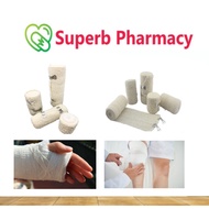 Pembalut luka /bengkak Kain crepe dengan Klip Bandage 4.5M 1's