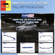 TYPE ONE 100% ORIGINAL BMW 535i 10Y F10 3.0T 2WD FULL SET STABLE BAR COLOUR BLUE CAR BODYKIT