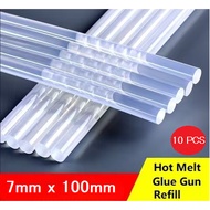 [10Pcs] Hot Glue Gun Sticks,Mini, 4 Inch, Hot Glue Sticks, Glue Gun Sticks, Hot Glue, Glue Sticks fo