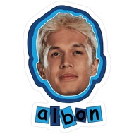 Alex Albon F1 Stickers