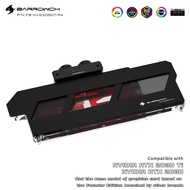 Barrowch FB-NVG2080T-PA GPU Water Cooling Block &amp; Backplate for NVIDIA RTX 2080Ti/2080 Founders Edition/Reference Design Full Cover Waterblock