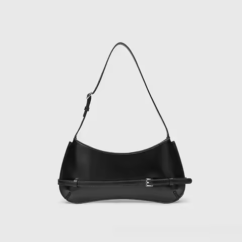 French vintage niche baguette-style fashion commuter shoulder bag high-end single-shoulder women's b