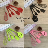 1kg Load 3sets) silicon spatula SET silicon sukrinjing silicon silicon spatula Versatile