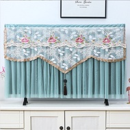 bt TV Dust Cover 32-55 inch TV Cover LCD TV Cover Lace Cloth Curtain LJXF