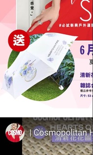 Hearts on fire 清新縮骨 花花迷你 雨傘