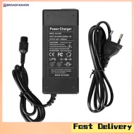 Broadfashion 42V/36V 2A Electric Scooter Battery Charger With LED Power Indicator 3.6 FT Cable Power