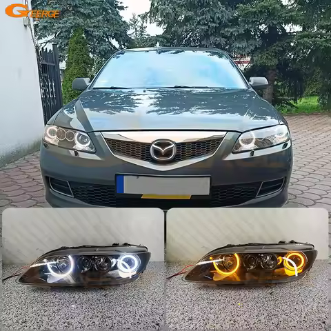 For Mazda 6 Mazda6 Mazdaspeed 6 MS6 Atenza GG Ultra Bright A/W Switchback Day Light Turn Signal SMD 