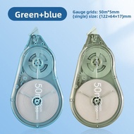Deli Smooth 50m Student Use Large Capacity PET Film Anti-Breakable Refillable Correction Tape One Ro