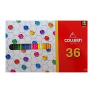 Colleen Colored Pencils 36 Sticks 36 Colors 775(Square Rod)
