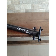 LITEPRO CARBON FOLDING BIKE SEATPOST 33.9MM X PJ 58CM ORIGINAL LIGHT CARBON