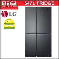 LG GS-B6473MC 647L SIDE-BY-SIDE DOOR FRIDGE (2 TICKS) + FREE $150 VOUCHER BY LG (UNTIL 30/04/2024)