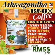 🔥 ORIGINAL HQ | FAST SHIPPING🔥KOPI ASHWAGANDHA COFFEE KSM66 AI GLOBAL ASHWAGANDHA KSM-66