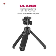 Ulanzi TT38 One-Click Mantis Tripod ขาตั้งกล้องกางไวในคลิ๊กเดียว พร้อม Quick Release และ Mantis Mode
