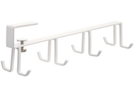 山崎實業 戶櫃下廚房工具掛勾板 白色