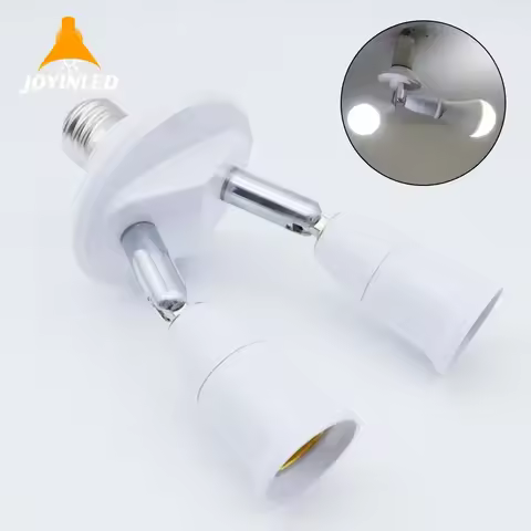 1 To 1/2/3/4/5 E27 LED Splitter Lamp Bases Socket LED Lamp Socket E27 TO E27 LED Bulb Lamp Holder Li