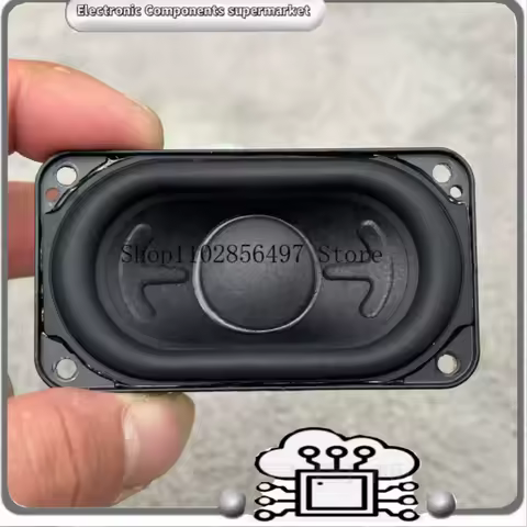 for JBL FLIP Series 80x44mm Racetrack Speaker: High Volume, NdFeB Magnet, Long Excursion, 4ohm 25W 2