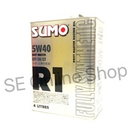 SUMO Engine Oil 5w40 R1 Drift Master Fully Synthetic 4Litre Minyak Hitam 5w-40 Enjin Oil