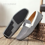 DECARSDZ Men Shoes 2023 Spring Summer Fashion Boat Shoes Men Classic Drive Casual Shoes Quality Leather Comfy Men Loafers Shoes