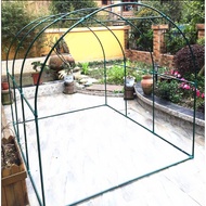 Litgrow Climbing Rattan Frame Greenhouse Flower House Frame Steel Tube Frame Roof Balcony Gardening 
