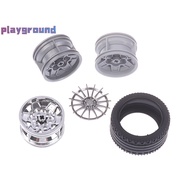 [playground] Building Block 56908 Wheel 6 Pin Holes For Tyre 41897 Bulk Toy Technoy MOC Set Compatib