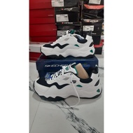 SKECHERS D'LITES 3.0 CATCH A VIBE ORIGINAL STORE (237152/WGRN) SIZE 45.5