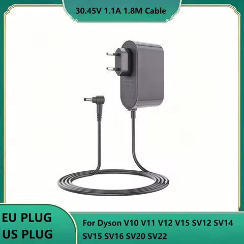 30.45V 1.1A Power Adapter Charger For Dyson V10 V11 V12 V15 SV12 SV16 SV20 Vacuum Cleaner Battery Ch