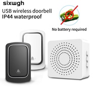 Self-Powered Door bell Wireless Doorbell Waterproof Doorbell NO Battery Required