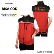 - Shope Food Driver Vest, Cool Men's Motorcycle Vest, Latest ShopeeFood Motorcycle Vest for Men and 