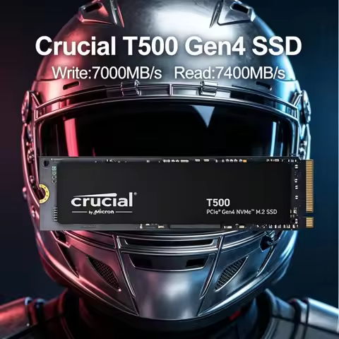 High Speed Gaming Drive Crucial T500 1TB PCIe Gen4 NVMe M.2 SSD 7300MB/s Fit PS5 Laptop PC OEM Origi