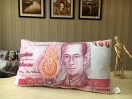 60cm Funny USD EUR Money Plush Pillow Stuffed Cushion Simulation Pound Dollar Cushion for Sofa Bed P