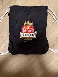 Red bull drawstring bag
