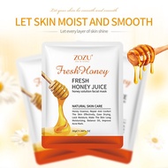 All English Honey Aloe Vera Mask ZOZU Moisturizing Moisturizing Sheet Skin Care Products [Get Coupon