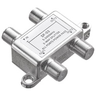3 Way Coaxial Cable Splitter5-2400MHzWroks with CATVSTB BoxSatelliteAntenna SystemHigh Speed Interne