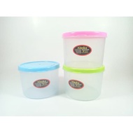 Toples / Wadah Plastik 1pcs / Food Container Warna Warni kecil