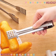 KUGIGI Food Tongs Steak Stainless Steel Serving Tongs Barbecue Tongs