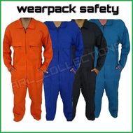 populer Wearpack safety/baju mekanik/montir/bengkel/mekanik