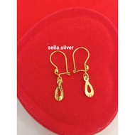 925 ORIGINAL GOLD PLATED CHILDREN'S HOOK EARRINGS