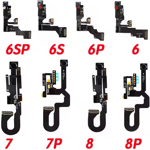 Front Camera For iPhone 6 6P 6S 7 7Plus 8 Plus With Sensor Proximity Flex Cable Repair Replacement